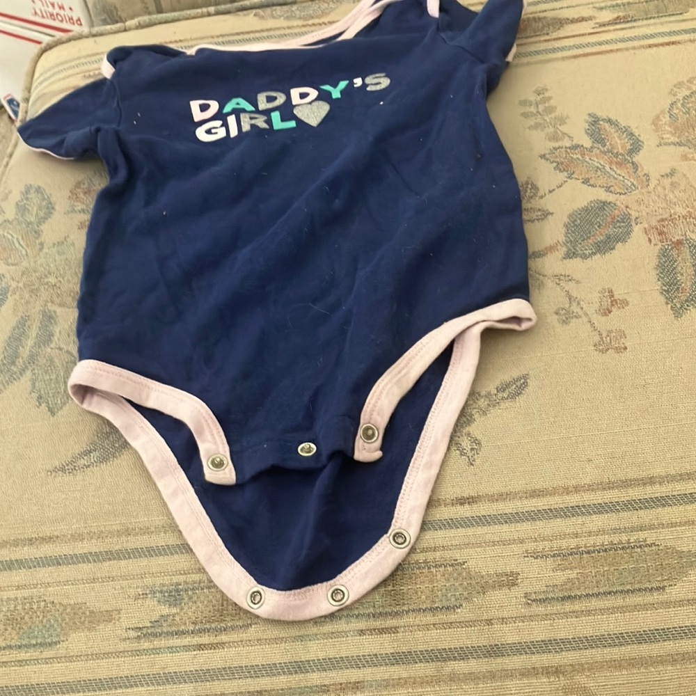 FINAL MARKDOWN Carters Daddy’s girl one piece 18 months